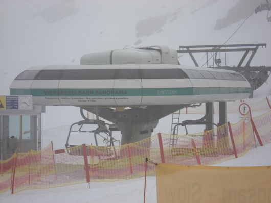Die letzte Fahrt mit der Panoramabahn in Obertauern