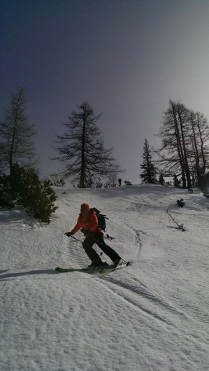 Der perfekte Schwung? Muß nicht sein, aber Spaß hat es gemacht! Skifahren in Obertauern