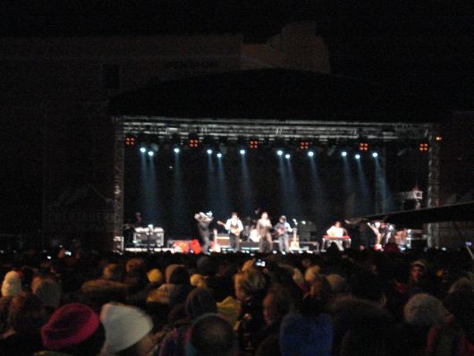 Andreas Gabalier bei Seinem Live Auftritt in Obertauern anläßlich des Ski Openings 2014/2015